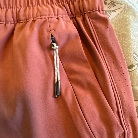 Vuori Women's Terracotta Athletic Shorts - Picture 3 of 5